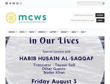 Tablet Screenshot of mcws.org